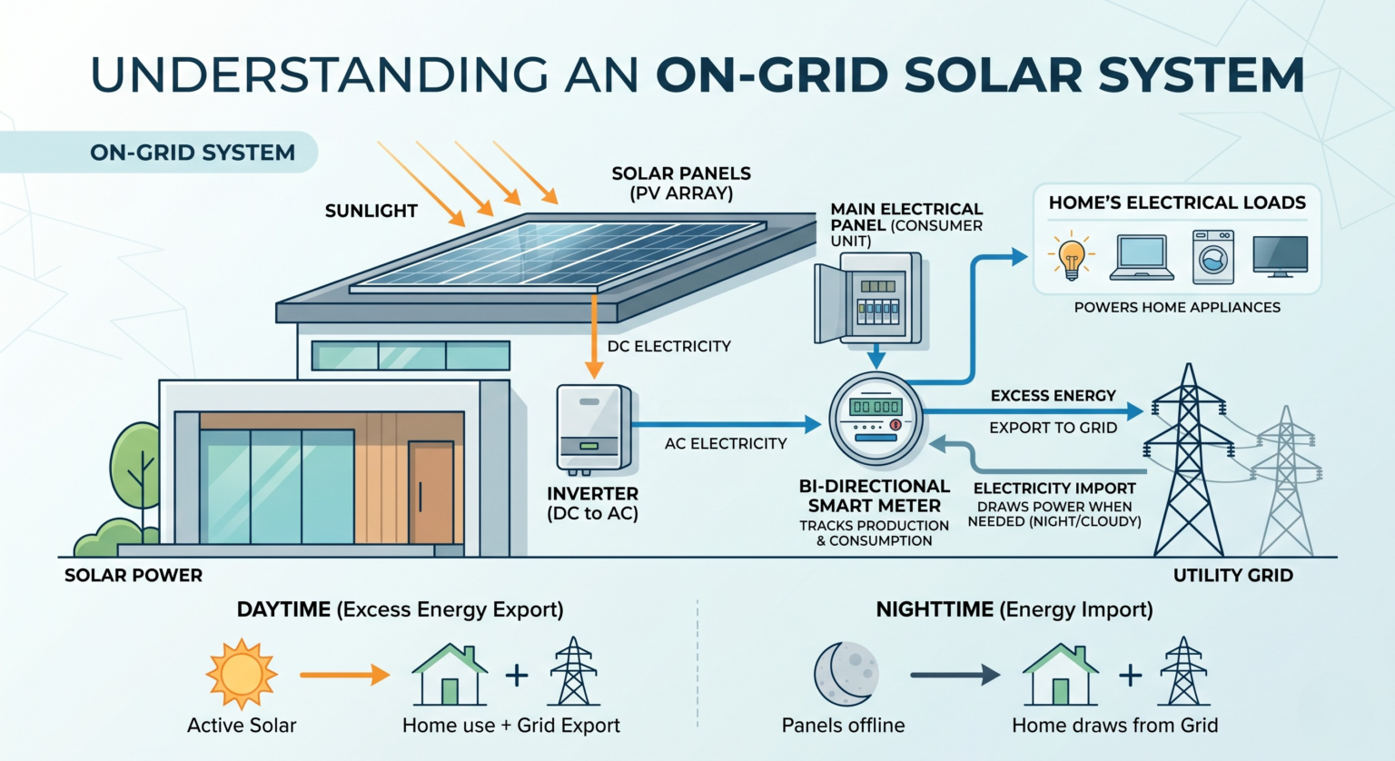 On-grid Rooftop Solar Solution
